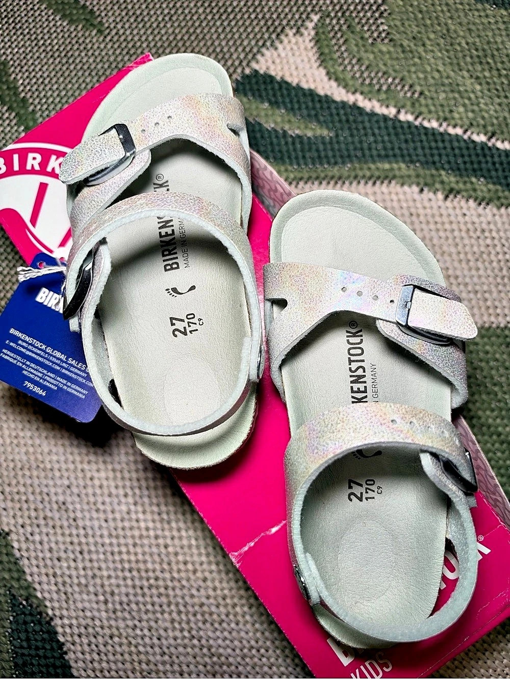 Birkenstock Rio Kids Toddlers Sandals Sz-9C NWT